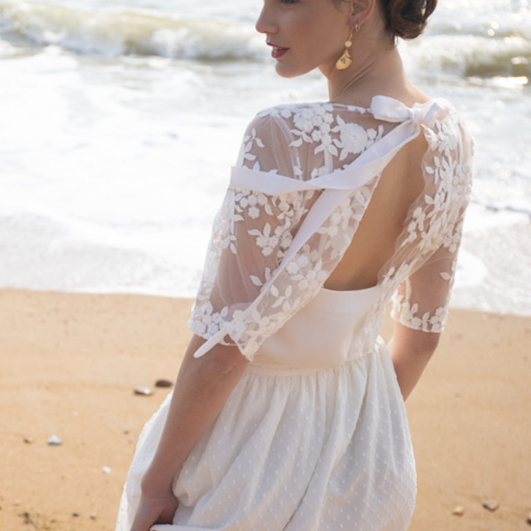 Robe de mariée bohème